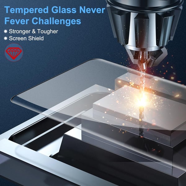 Hærdet glas til OnePlus 8 Pro 6,78" monteret holdbart 5011101013 2 stk.