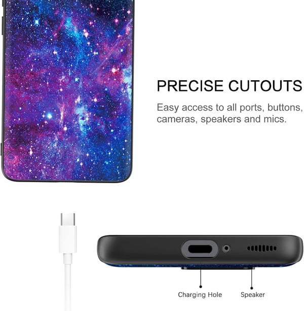 Tyndt silikone-etui Galaxy Kosmos til Xiaomi 13 Pro 6,73" 2210132G