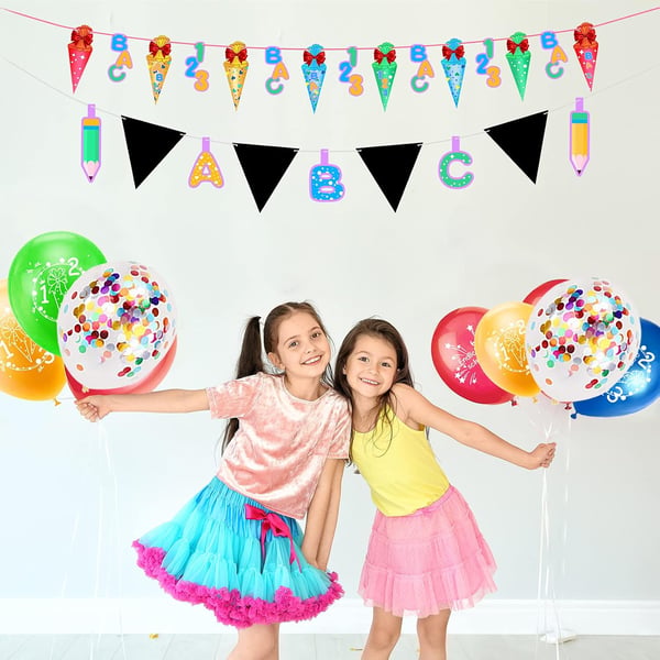 Ballonpynt til skoleårets start