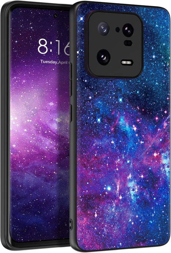 Tyndt silikone-etui Galaxy Kosmos til Xiaomi 13 Pro 6,73" 2210132G