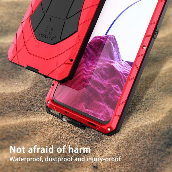 Bumper cover til OnePlus Nord N20 5G metalforstærket rød CPH2459