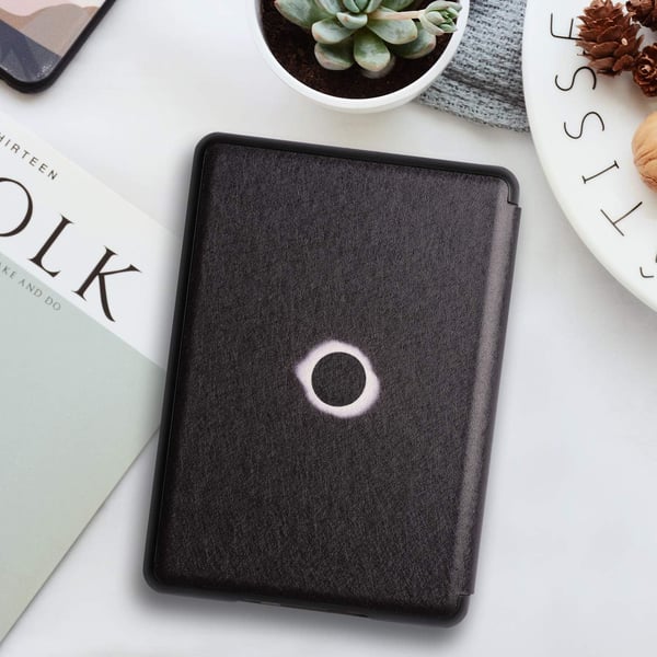 Kindle 10 2019 6' -puhelimen kotelo, musta, muovinen, Moon Phases J9G29R