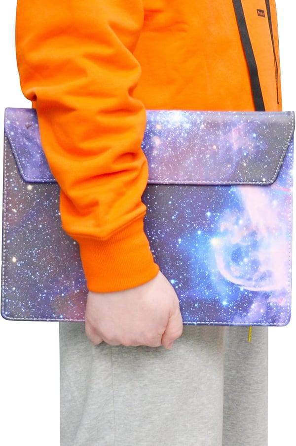 Etui med klap til hp Chromebook x360 12b 12" Galaxy Kosmos