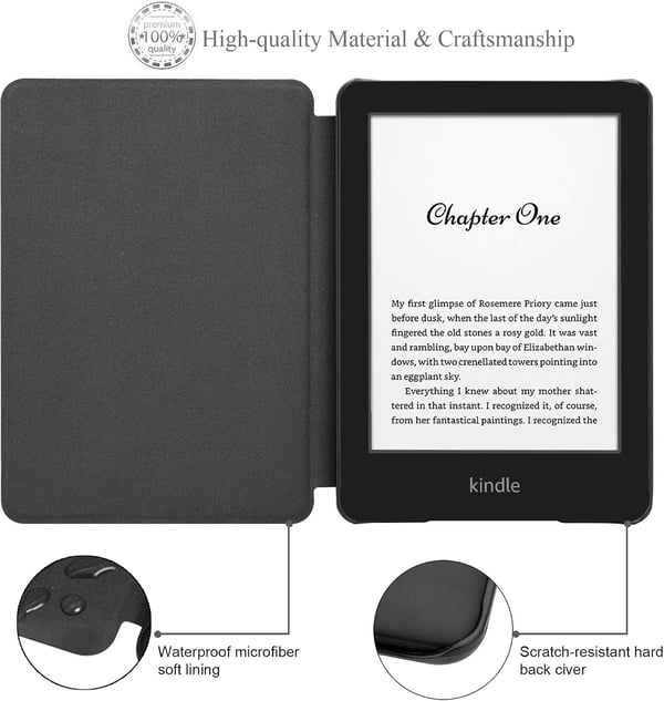 Kindle 10 2019 6" e-kirjan lukulaitteen suojakuori Pikku prinssi -satu
