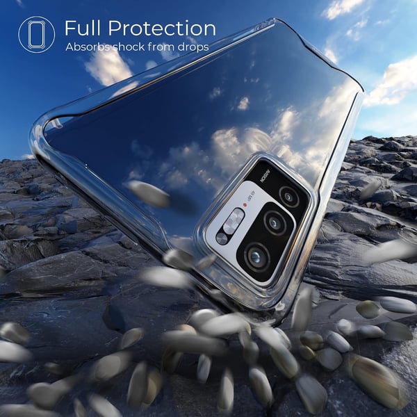 Cover til Xiaomi Redmi Note 10 5G, slidstærk silikonebagside