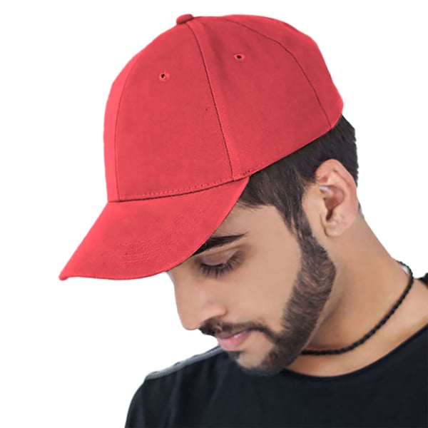 Atlantis Liberty Six Buckle børstet bomuld 6 Panel Cap