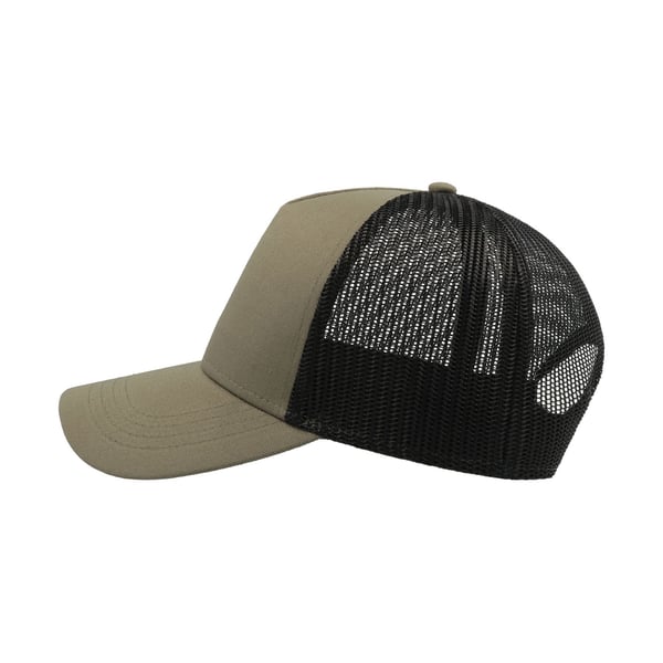 Atlantis Rapper bomuld 5 Panel Trucker Cap