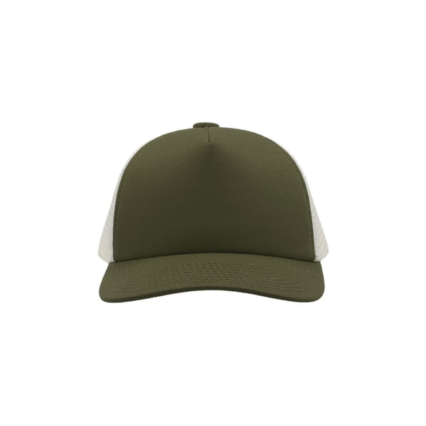 Atlantis Record Mid Visor 5 Panel Trucker Keps