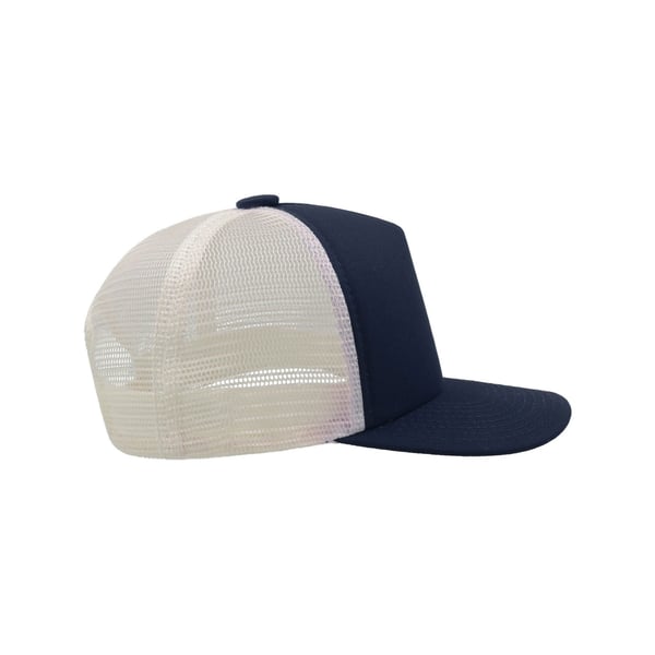 Atlantis Record Mid Visor 5 Panel Trucker Keps