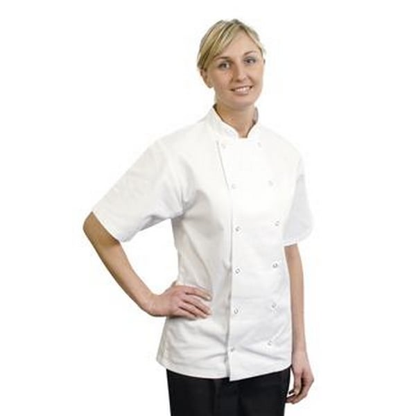 BonChef Adults Danny Short Sleeved Chef Jacket BonChef Adults Danny Short Sleeved Chef Jacket