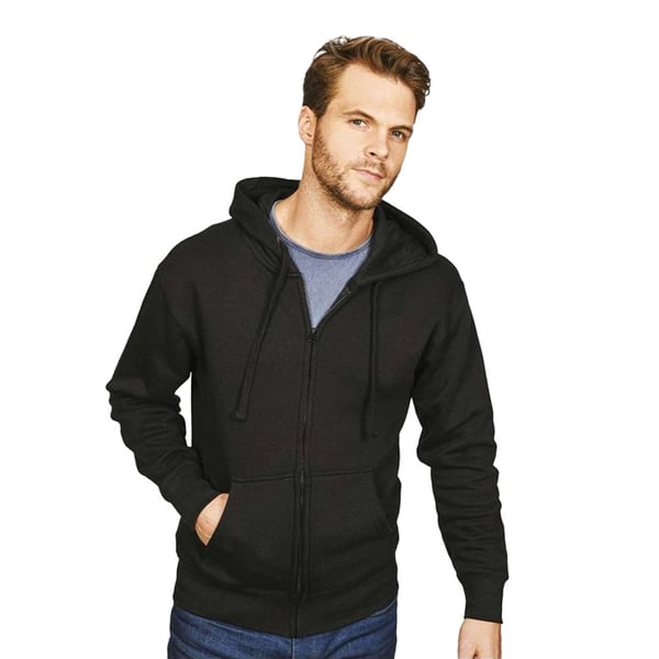 Casual Classic Mens Zip Hood