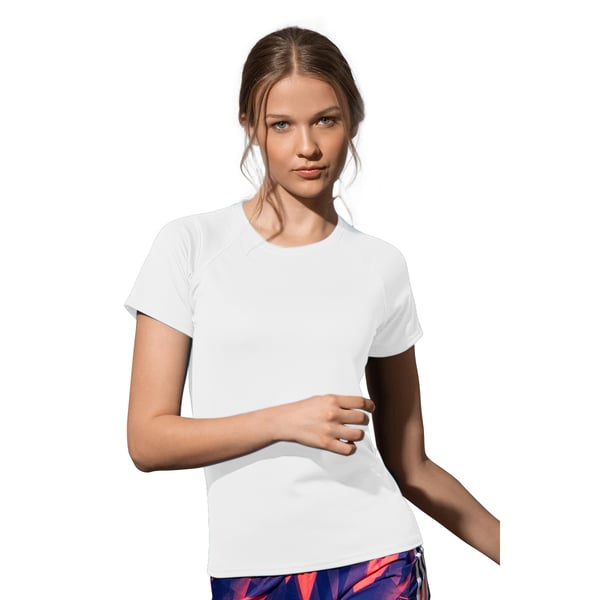 Stedman dame/kvinde Raglan Mesh T-shirt