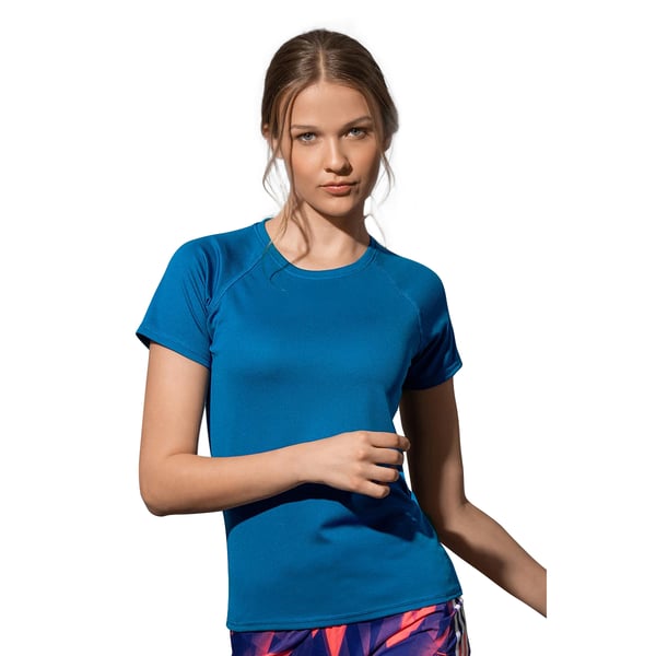 Stedman dame/kvinde Raglan Mesh T-shirt