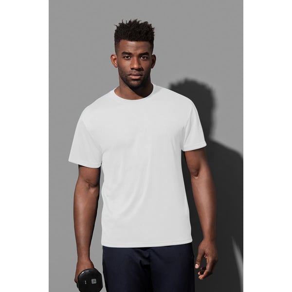 Stedman Mens Active Cotton Touch T-paita