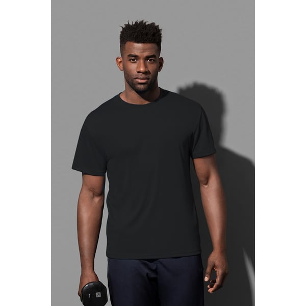 Stedman Mens Active Cotton Touch T-paita