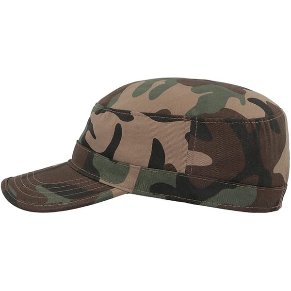 Atlantis Tank Brushed Cotton Military Cap (Pack of 2)