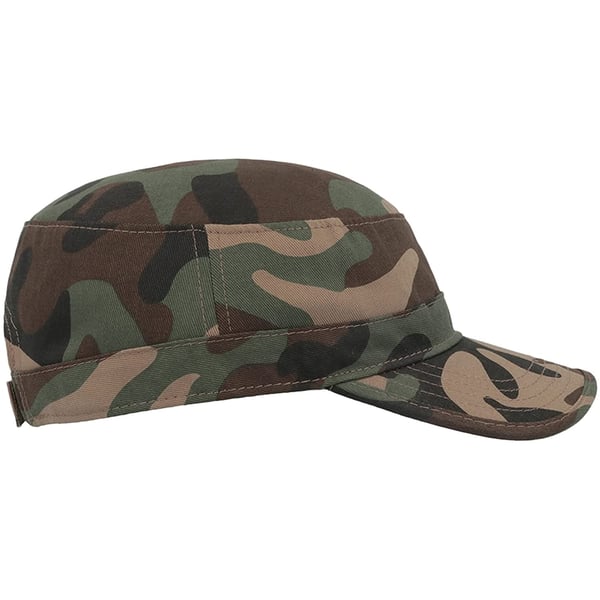 Atlantis Tank Brushed Cotton Military Cap (Pack of 2)