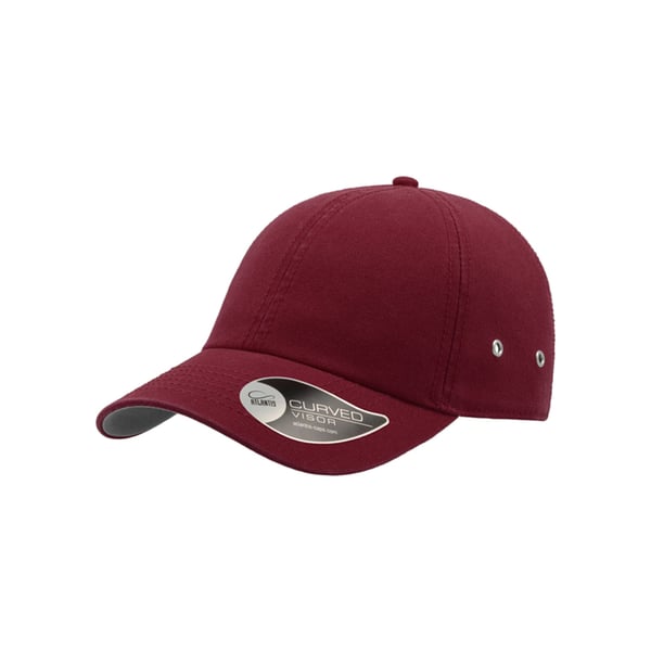 Atlantis Action 6 Panel Chino Baseball Cap (Pack of 2)