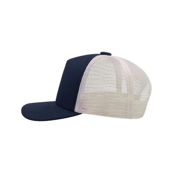 Atlantis Record Mid Visor 5 Panel Trucker Keps (2-pack)