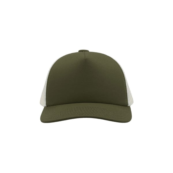 Atlantis Record Mid Visor 5 Panel Trucker Keps (2-pack)