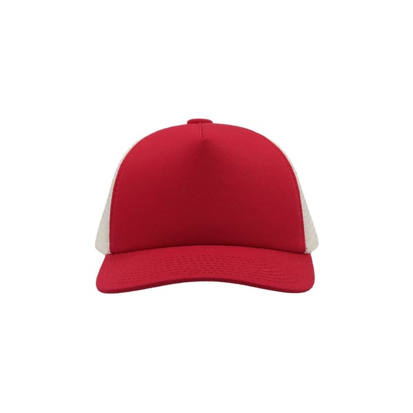 Atlantis Record Mid Visor 5 Panel Trucker Keps (2-pack)