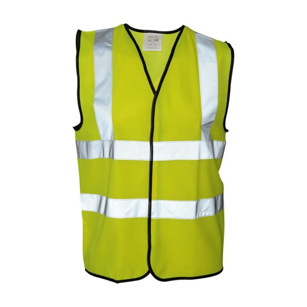 Absolute Apparel Mens Hi Vis Waistcoat (Pack of 2)
