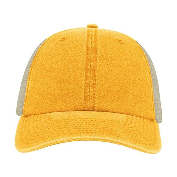 Atlantis Unisex Case Pigment Dyed 6 Panel Trucker Cap