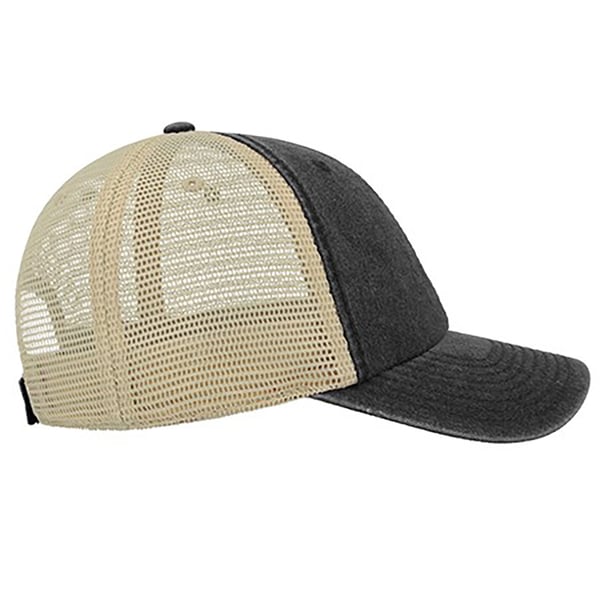Atlantis Unisex Case Pigment Dyed 6 Panel Trucker Cap