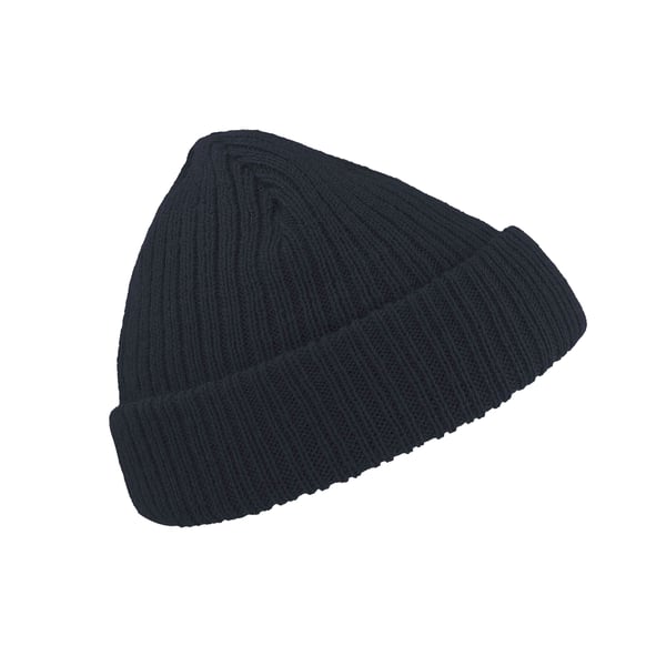 Atlantis Unisex Docker Short Beanie med slå op