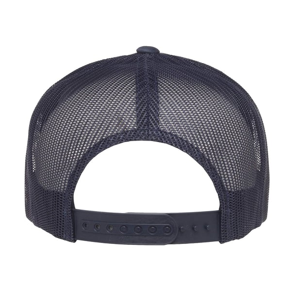 Atlantis Unisex Snap 90s Flat Visor 5 Panel Trucker Cap