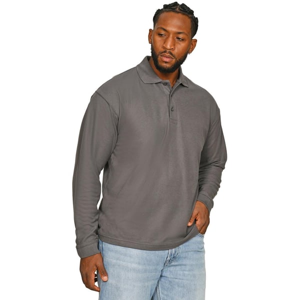 Casual Classic Mens Long Sleeve Polo