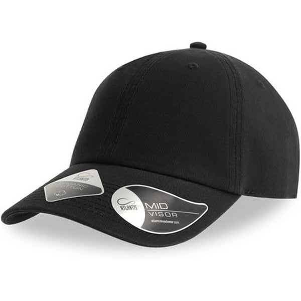 Atlantis Unisex Adult Fraser 6 Panel Organic Cotton Baseball Cap