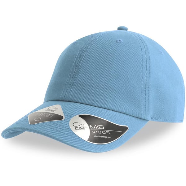 Atlantis Unisex Adult Fraser 6 Panel Organic Cotton Baseball Cap