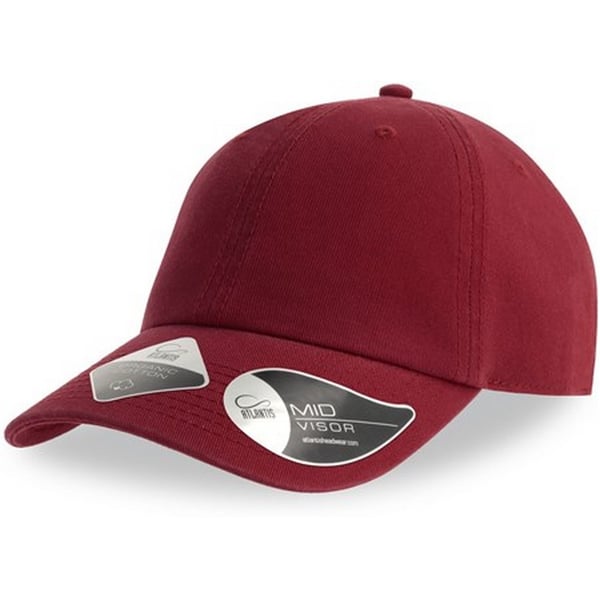 Atlantis Unisex Adult Fraser 6 Panel Organic Cotton Baseball Cap