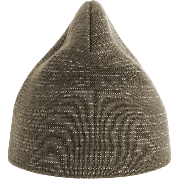 Atlantis Unisex Adult Shine Reflective Recycled Short Beanie