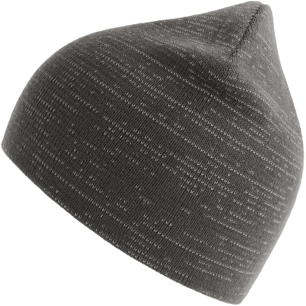 Atlantis Unisex Adult Shine Reflective Recycled Short Beanie