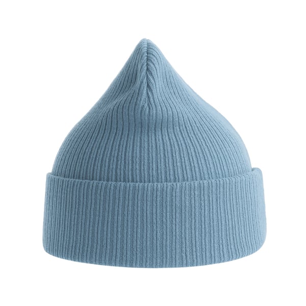 Atlantis Unisex Adult Nelson Ribbed Organic Cotton Beanie