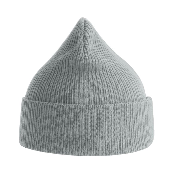 Atlantis Unisex Adult Nelson Ribbed Organic Cotton Beanie