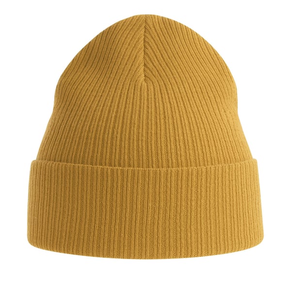 Atlantis Unisex Adult Nelson Ribbed Organic Cotton Beanie