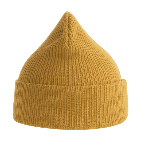 Atlantis Unisex Adult Nelson Ribbed Organic Cotton Beanie