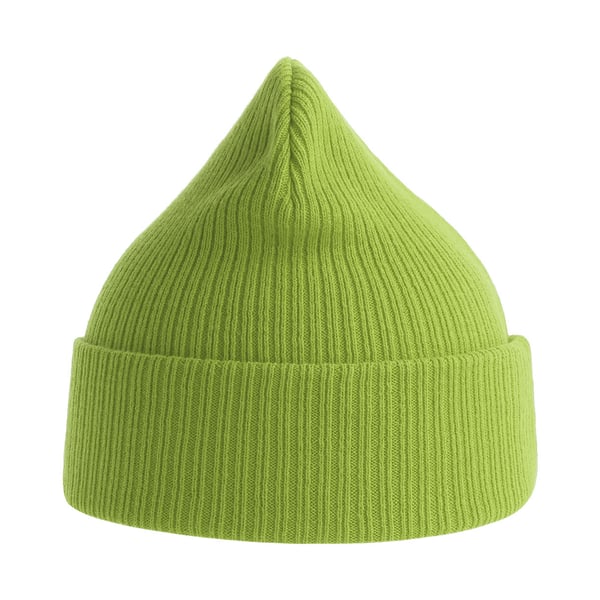 Atlantis Unisex Adult Nelson Ribbed Organic Cotton Beanie
