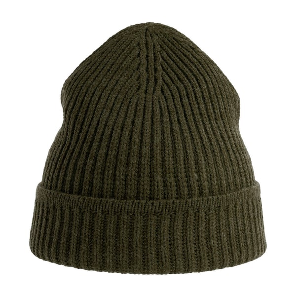 Atlantis Unisex Adult Maple Ribbed Recycled Beanie
