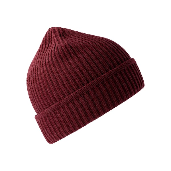 Atlantis Unisex Adult Maple Ribbed Recycled Beanie
