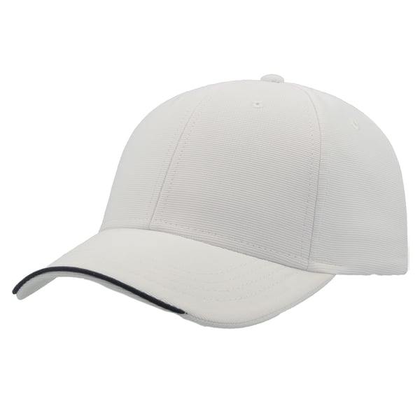 Atlantis Estoril 6 Panel Jacquard Recycled Baseball Cap