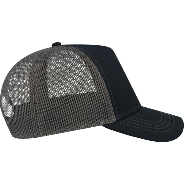 Atlantis Unisex Adult Rapper 5 Panel Canvas Recycled Trucker Cap