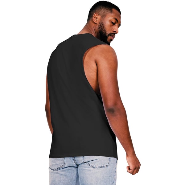 Casual Classics Mens Core Ringspun Cotton Raw Edge Tall Tank Top