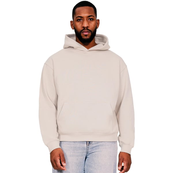 Casual Classics Mens Boxy Ringspun Cotton Oversized Hoodie