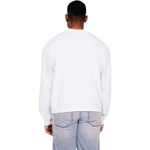 Casual Classics Mens Ringspun Cotton Extended Neckline Oversized Sweatshirt