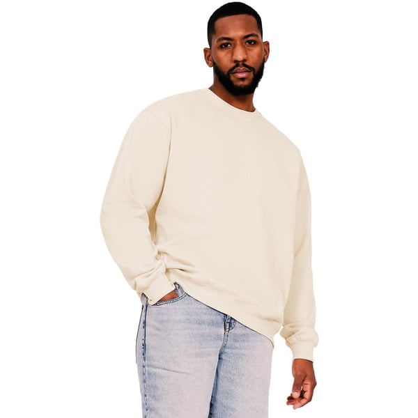 Casual Classics Mens Ringspun Cotton Oversized Sweatshirt