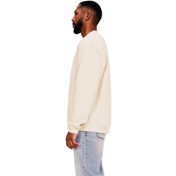 Casual Classics Mens Ringspun Cotton Extended Neckline Oversized Sweatshirt